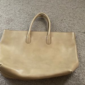 Genuine leather furla tote bag